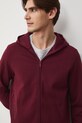 Medicine bluza rozpinana z kapturem męska RS26-BLM505 bordowy
