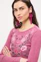 Majica dugih rukava Medicine RS26-BUD420 roza