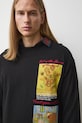 Longsleeve bawełniany męski z kolekcji Eviva L'arte RS26-BUM202 czarny