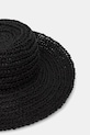Akcesoria Kapelusz damski pleciony RS26-CAD709 czarny