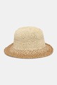 Kapelusz damski pleciony RS26-CAD712 beżowy RS26