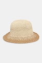 Kapelusz damski pleciony RS26-CAD712 beżowy RS26