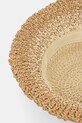 Kapelusz damski pleciony RS26-CAD712 beżowy