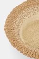 Kapelusz damski pleciony RS26-CAD712 beżowy