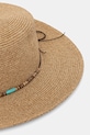 Kapelusz damski pleciony RS26-CAD714 beżowy RS26