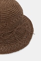 Kapelusz damski pleciony RS26-CAD715 brązowy RS26