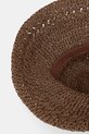Kapelusz damski pleciony brązowy RS26-CAD715