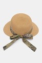Akcesoria Kapelusz damski pleciony RS26-CAD718 beżowy