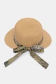 Akcesoria Kapelusz damski pleciony RS26-CAD718 beżowy