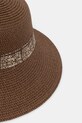 Medicine kapelusz damski pleciony RS26-CAD718 brązowy RS26