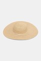Akcesoria Medicine kapelusz damski pleciony RS26-CAD720 beżowy