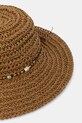 Kapelusz damski pleciony RS26-CAD723 beżowy RS26