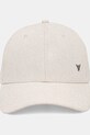 Akcesoria Medicine czapka z daszkiem męska bawełniana RS26-CAM600 beżowy