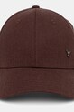 Akcesoria Medicine czapka z daszkiem męska bawełniana RS26-CAM600 brązowy