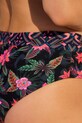 Figi kąpielowe damskie w kwiaty multicolor RS26-EBD905