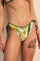 Brazyliany kąpielowe damskie z motywem roślinnym RS26-EBDB00 multicolor RS26