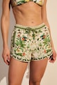 Szorty kąpielowe damskie z motywem roślinnym RS26-ESDB00 multicolor RS26