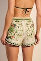 Odzież Szorty kąpielowe damskie z motywem roślinnym RS26-ESDB00 multicolor