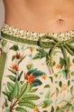 Szorty kąpielowe damskie z motywem roślinnym multicolor RS26-ESDB00