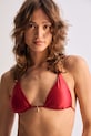 plavková podprsenka dámská hladká RS26-EUD703 červená RS26