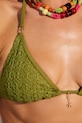 Biustonosz kąpielowy damski RS26-EUD709 zielony