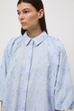 Medicine koszula damska bawełniana RS26-KDD500 niebieski