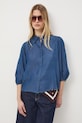Medicine koszula damska z lyocellu granatowy RS26-KDD601