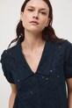 Medicine koszula damska bawełniana granatowy RS26-KKD702