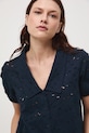 Medicine koszula damska bawełniana granatowy RS26-KKD702