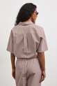 Odzież Koszula damska bawełniana RS26-KKD800 brązowy