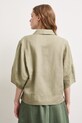Odzież Koszula damska lniana gładka RS26-KKD901 zielony