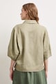 Odzież Koszula damska lniana gładka RS26-KKD901 zielony