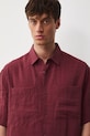 Medicine koszula męska z modalem bordowy RS26-KKM703
