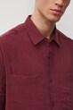 Medicine koszula męska z modalem RS26-KKM703 bordowy