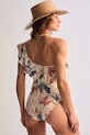 Odzież Strój kąpielowy jednoczęściowy damski z motywem roślinnym RS26-KSD905 multicolor
