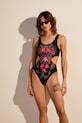 Strój kąpielowy jednoczęściowy damski w kwiaty RS26-KSD906 multicolor RS26