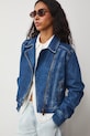 Medicine kurtka jeansowa damska bawełniana RS26-KUD506 granatowy RS26