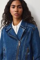 Medicine kurtka jeansowa damska bawełniana RS26-KUD506 granatowy