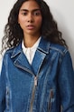 Medicine kurtka jeansowa damska bawełniana RS26-KUD506 granatowy