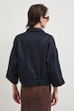 Odzież Medicine bomberka damska lniana RS26-KUD802 granatowy