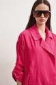 Kurtka damska z wiskozą różowy RS26-KUD903