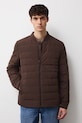 Medicine kurtka puchowa brązowy RS26-KUM114