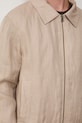 Medicine bomberka męska lniana RS26-KUM705 beżowy