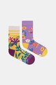 Medicine skarpety damskie bawełniane 2-pack multicolor RS26-LGD724