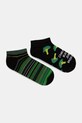 Medicine skarpetki bawełniane 2-pack skarpetki krótkie multicolor RS26-LGM502