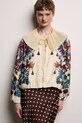 Medicine marynarka damska z wiskozy multicolor RS26-MKD650
