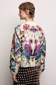 Odzież Marynarka damska z wiskozy z kolekcji Ilona Tambor x Medicine RS26-MKD650 multicolor
