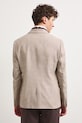 Odzież Marynarka męska z lnem RS26-MKM923 beżowy