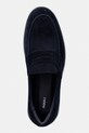 Medicine mokasyny męskie zamszowe RS26-OBM408 granatowy
