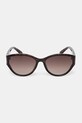 Doplňky Sluneční brýle „kočičí oči“ ženské RS26-OKD506 hnědá